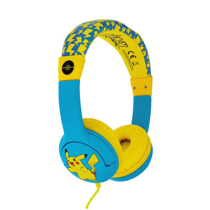 Bild 3, Pokemon Hörlur För Barn Junior On-Ear Pikachu