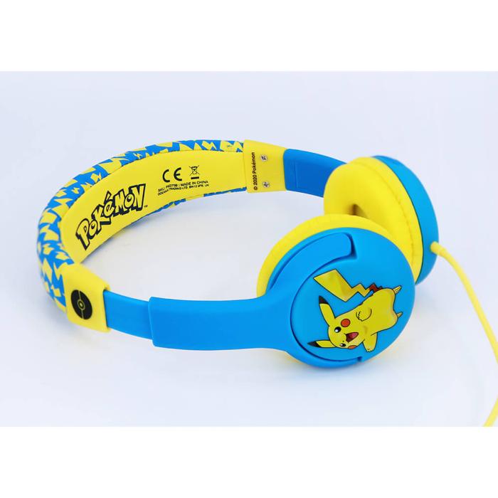 Bild 5, Pokemon Hörlur För Barn Junior On-Ear Pikachu