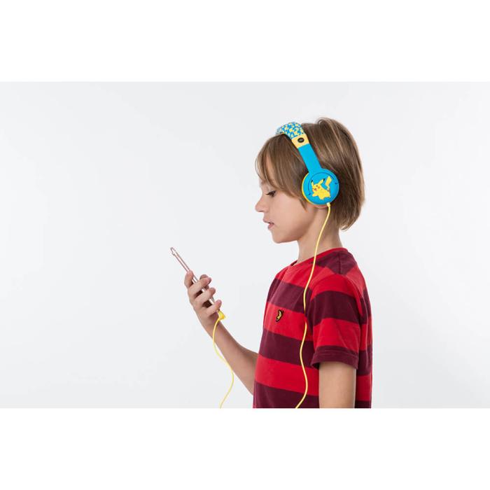 Bild 8, Pokemon Hörlur För Barn Junior On-Ear Pikachu