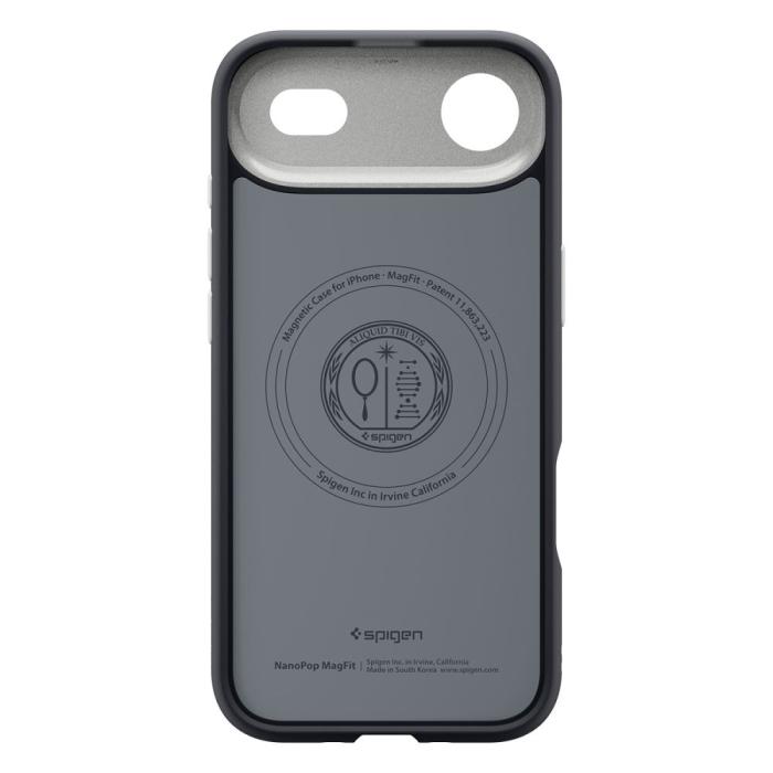 Bild 4, Spigen iPhone Air Skal MagSafe Nano Pop Black Sesame