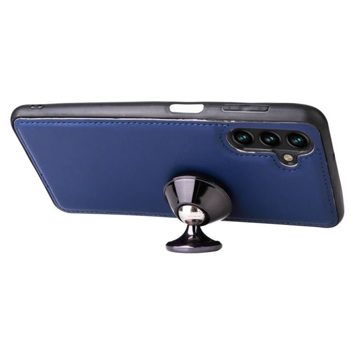 Bild 6, Samsung Galaxy A04s / A13 5G 2in1 Magnet/Plånboksfodral Blå