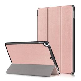 iPad 10.2 2019/2020/2021, iPad Air 10.5, Pro 10.5 Fodral Tri-Fold Roséguld