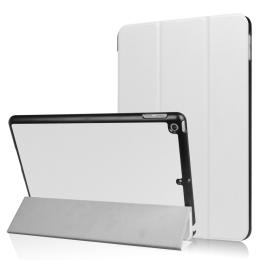 iPad 9.7" (2017) / (2018) - Slimfit Tri-Fold Fodral - Vit