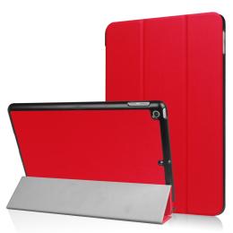 iPad 9.7" (2017) / (2018) - Slimfit Tri-Fold Fodral - Röd