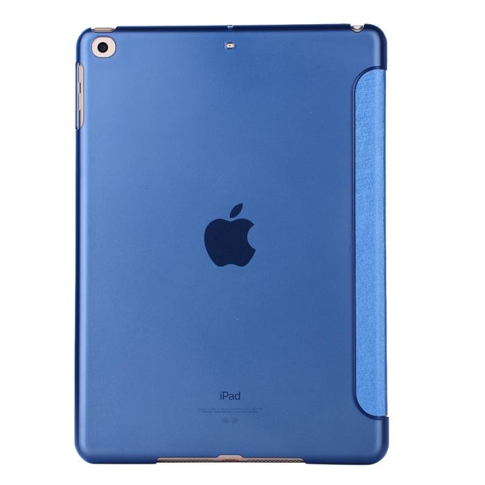 Bild 4, iPad 10.2 2019/2020/2021 Fodral Tri-Fold Mörk Blå