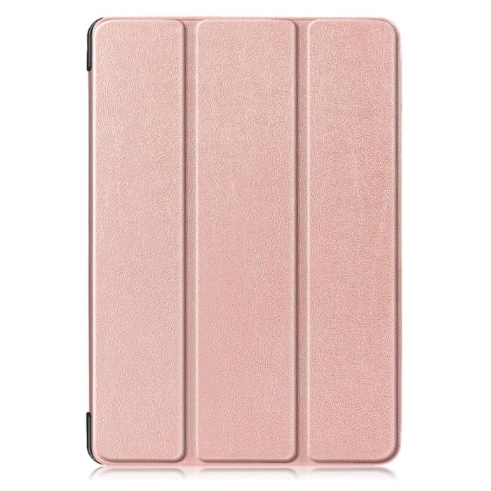 Bild 2, iPad 10.2 2019/2020/2021, iPad Air 10.5, Pro 10.5 Fodral Tri-Fold Roséguld