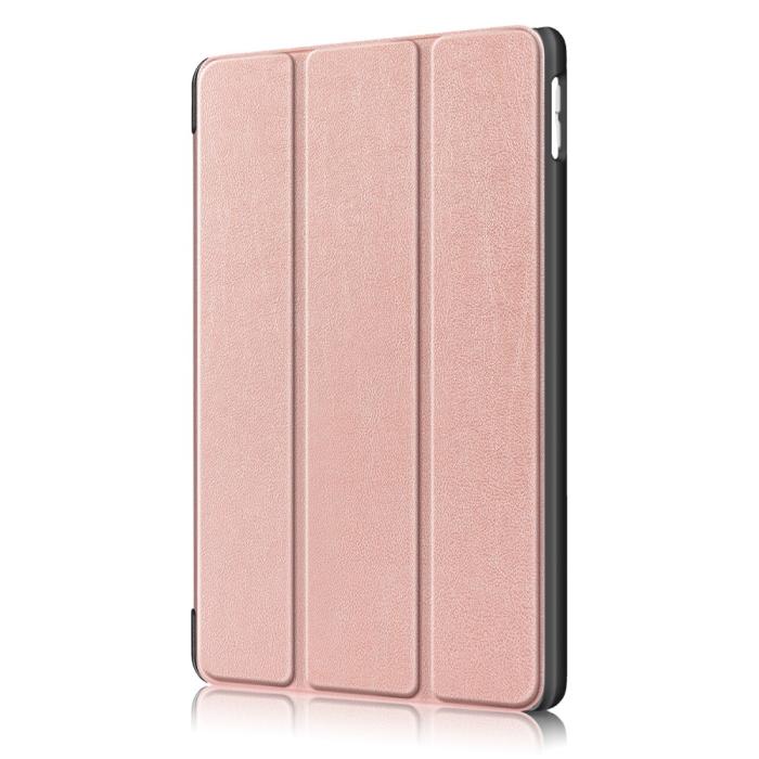 Bild 4, iPad 10.2 2019/2020/2021, iPad Air 10.5, Pro 10.5 Fodral Tri-Fold Roséguld