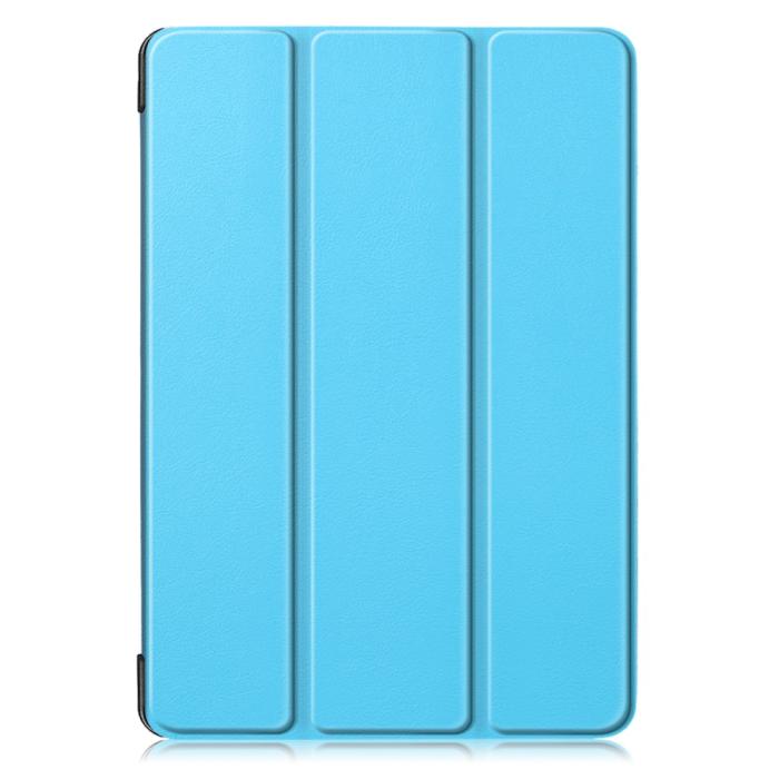 Bild 2, iPad 10.2 2019/2020/2021, iPad Air 10.5, Pro 10.5 Fodral Tri-Fold Ljus Blå