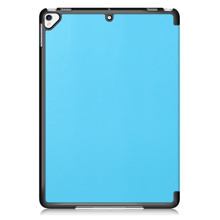 Bild 3, iPad 10.2 2019/2020/2021, iPad Air 10.5, Pro 10.5 Fodral Tri-Fold Ljus Blå