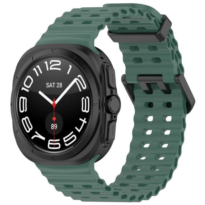 Bild 4, Galaxy Watch Ultra (2025) 47 mm Armband Wave Design
