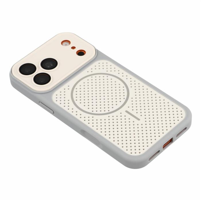 Bild 3, iPhone 18 Pro Max/17 Pro Max Skal MagSafe Ventilerat Grå
