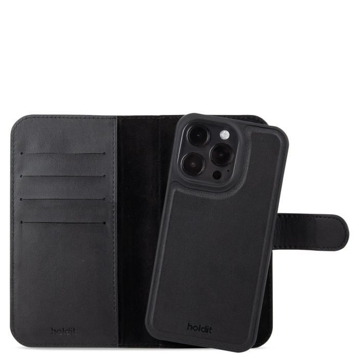 Bild 2, holdit iPhone 15 Pro 2in1 Magnet Plus Fodral / Skal Svart