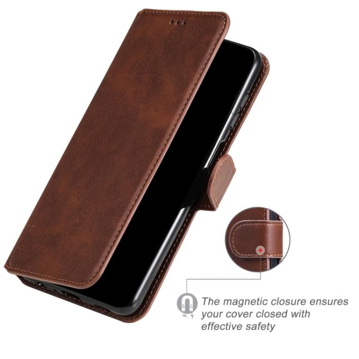 Bild 6, Xiaomi Redmi 10C Fodral Läder Brun