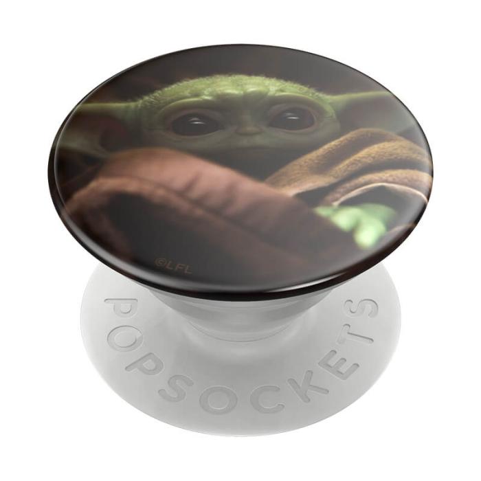 Bild 2, PopSockets Avtagbart Grip med Ställfunktion Premium Star Wars Baby Yoda