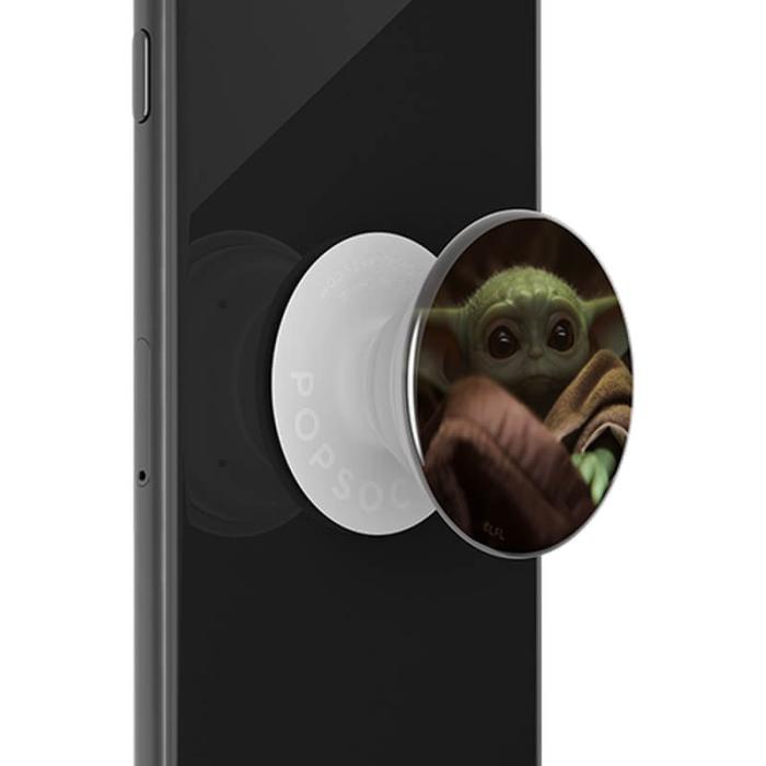 Bild 4, PopSockets Avtagbart Grip med Ställfunktion Premium Star Wars Baby Yoda