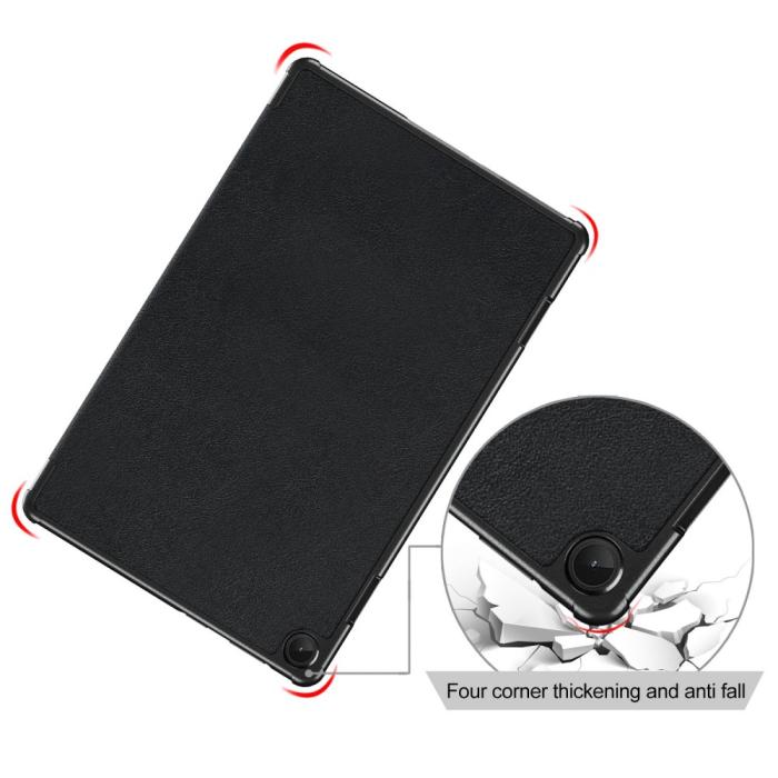 Bild 4, Lenovo Tab M10 Plus Gen 3 Fodral Tri-Fold Shockproof Svart