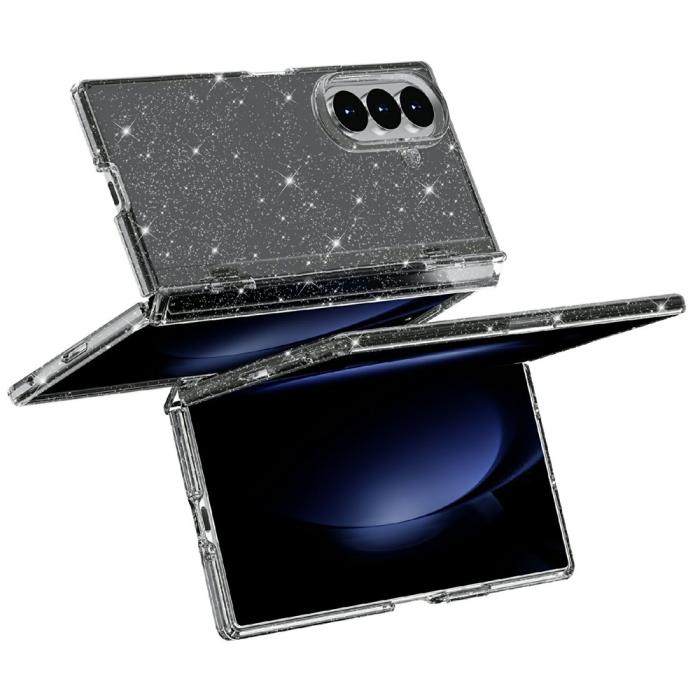 Bild 3, Samsung Galaxy Z Fold 8 Ultra Skal Glitter TPU Svart