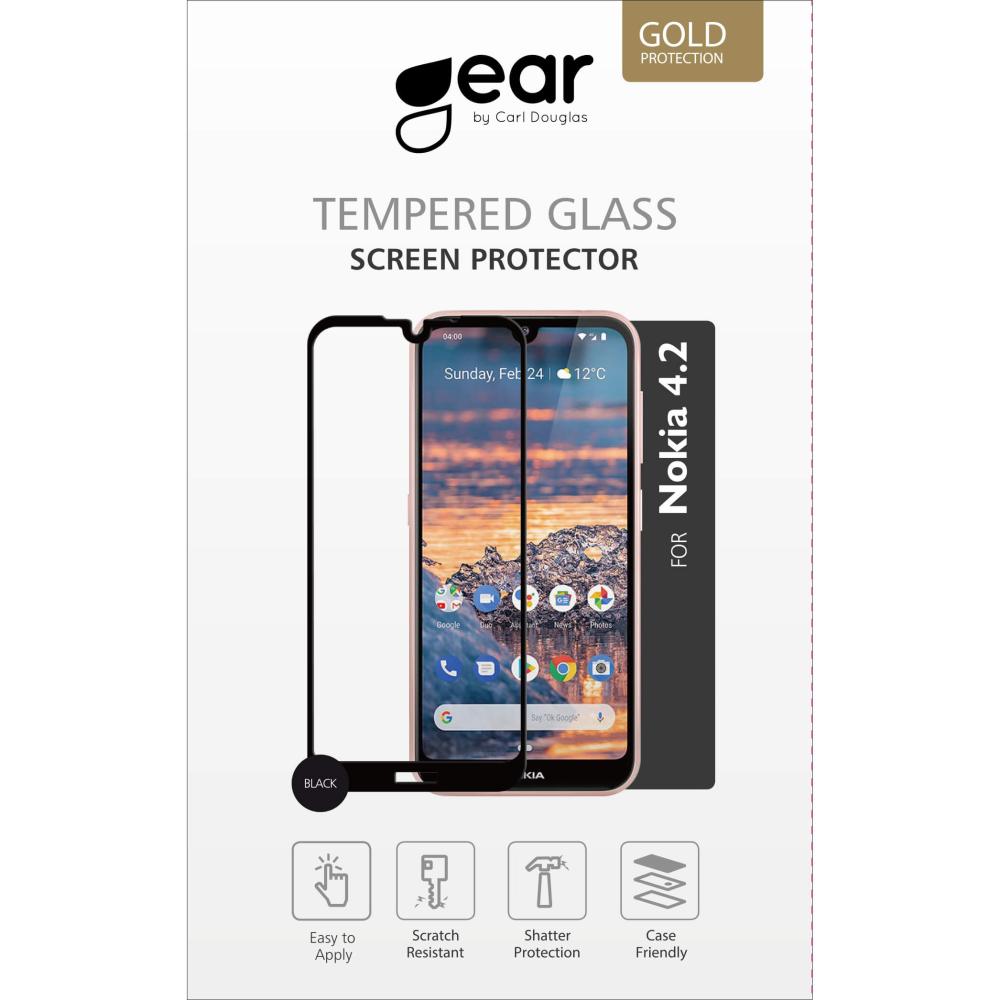 GEAR Nokia 4.2 Skärmskydd 2.5D Heltäckande