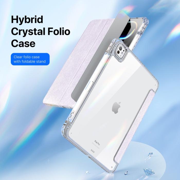 Bild 4, DUX DUCIS iPad Pro 11 2024 Fodral Penhållare Ljus Lila