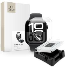 Tech-Protect Apple Watch 10 42 mm 2-PACK Sk&auml;rmskydd HydroGel Clear