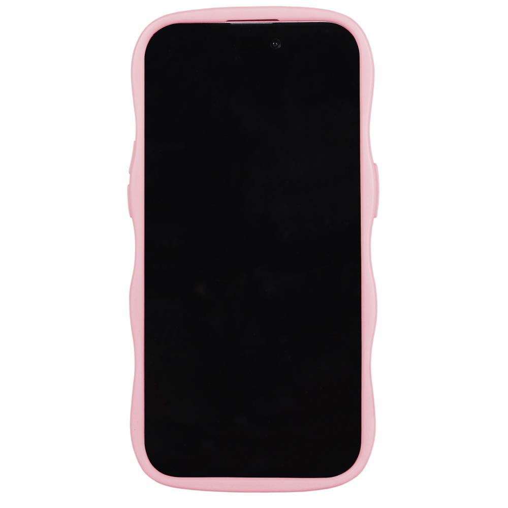 holdit iPhone 15/14/13 Skal Wavy Pink