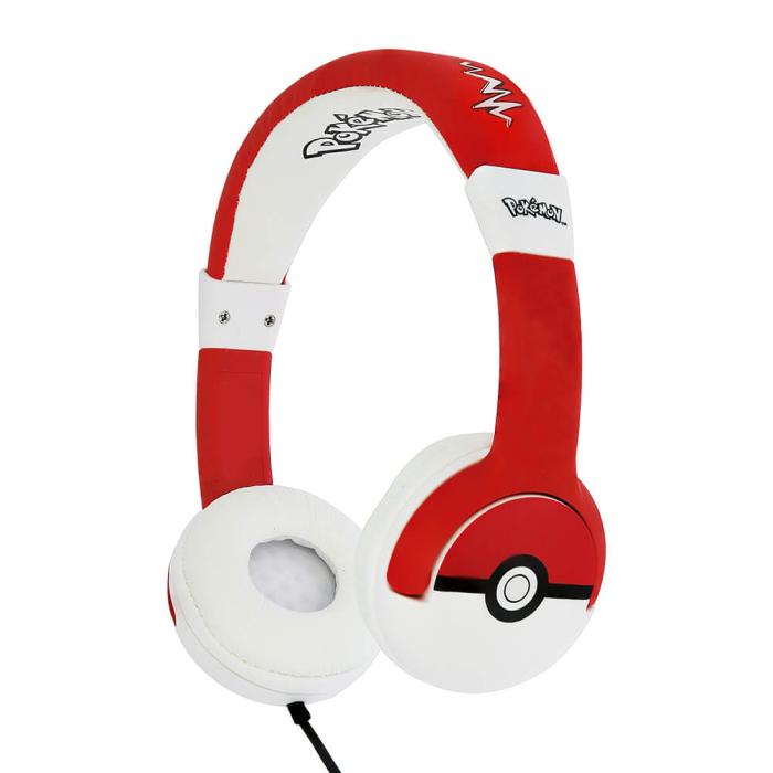 Bild 3, Pokemon Hörlur För Barn Junior On-Ear Pokeball