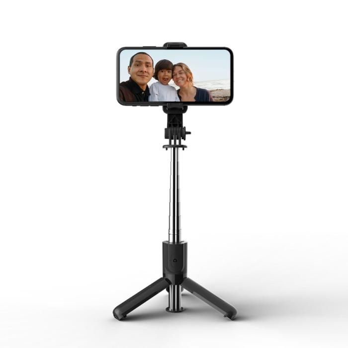Bild 3, Tech-Protect TriPod Trådlös Selfie Stick Svart