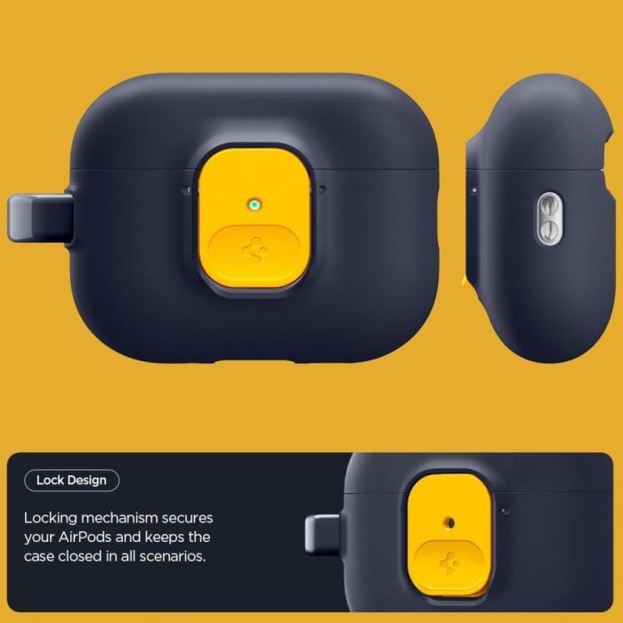 Bild 4, Spigen AirPods Pro 3 Skal Nano Pop Blueberry Navy