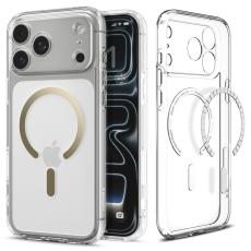 Spigen iPhone 17 Pro Max Skal MagSafe Ultra Hybrid Clear/Gold
