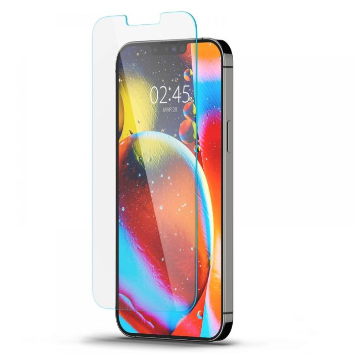 Bild 3, Spigen iPhone 16e/14/13/13 Pro Skärmskydd Slim Glas.tR Härdat Glas