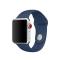 Silikon Armband Apple Watch 41/40/38 mm (S/M) - Mörk Blå