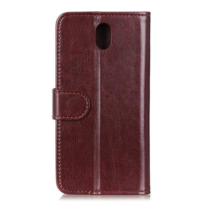 Bild 3, Xiaomi Redmi 8A - Retro Plånboksfodral - Brun
