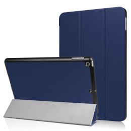 iPad 9.7" (2017) / (2018) - Slimfit Tri-Fold Fodral - Mörk Blå