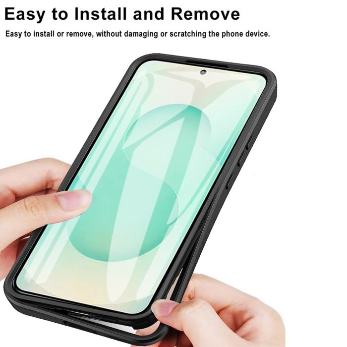 Bild 4, Samsung Galaxy S25 Edge Skal 360 Hybrid Defense Svart