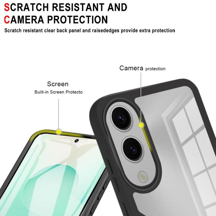 Bild 6, Samsung Galaxy S25 Edge Skal 360 Hybrid Defense Svart