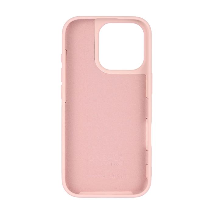 Bild 2, Onsala iPhone 16 Pro Mobilskal Med Silikonkänsla Chalk Pink
