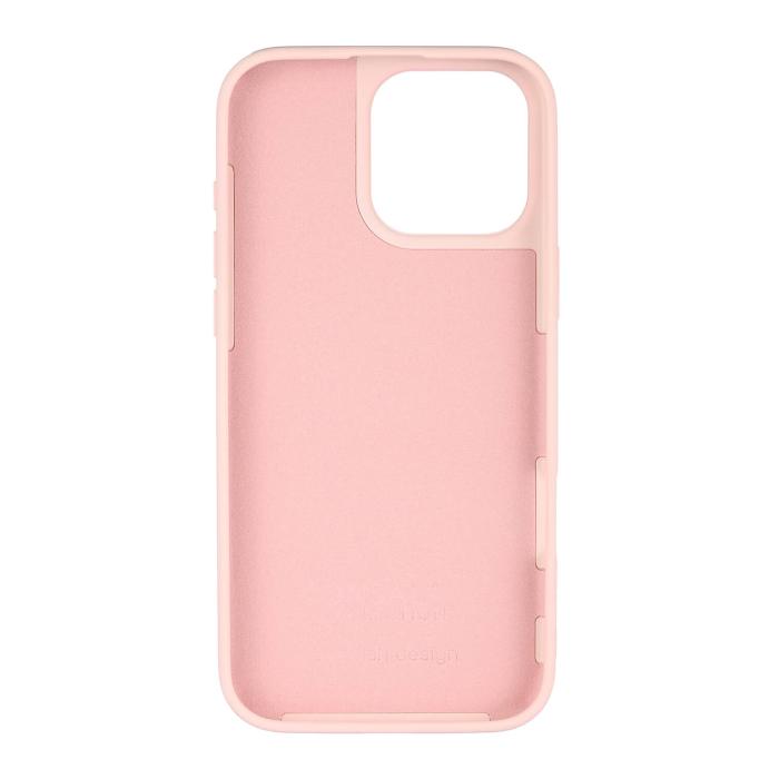Bild 2, Onsala iPhone 16 Pro Max Mobilskal Med Silikonkänsla Chalk Pink