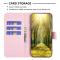 Samsung Galaxy A34 5G Fodral Diamond Läder Ljus Rosa