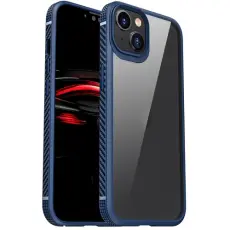 IPAKY iPhone 14 Plus Skal Shockproof Hybrid Bl&aring;