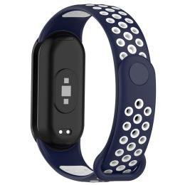 Xiaomi Smart Band 8 Träningsarmband Dual-Color Blå/Vit