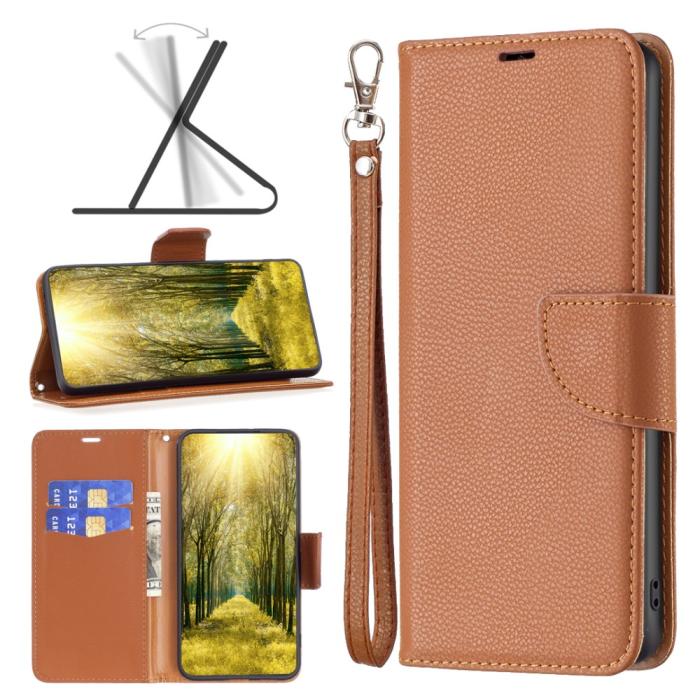 Bild 6, Xiaomi Redmi Note 12 Pro 5G Fodral Shark Solid Läder Brun