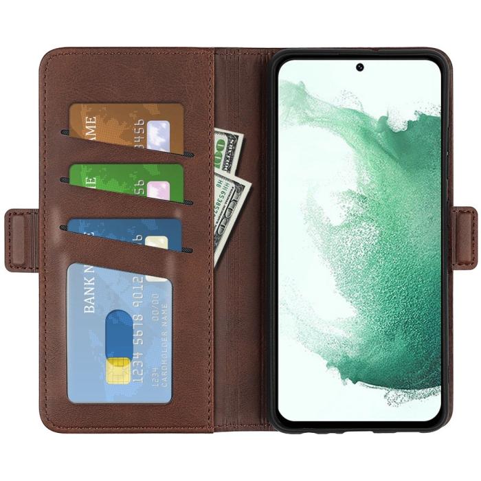 Bild 2, Samsung Galaxy S23 Plus Fodral Magnetisk Avstängning Brun