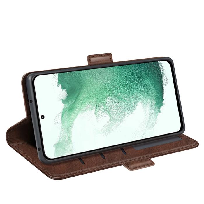 Bild 3, Samsung Galaxy S23 Plus Fodral Magnetisk Avstängning Brun