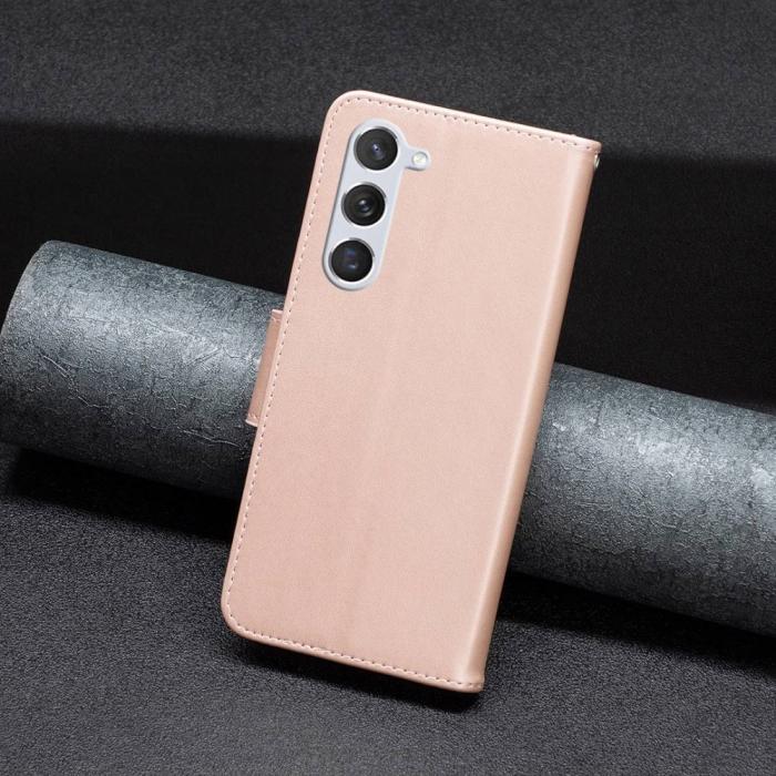 Bild 5, Samsung Galaxy S23 Fodral Med Fjäril Tryck Roséguld