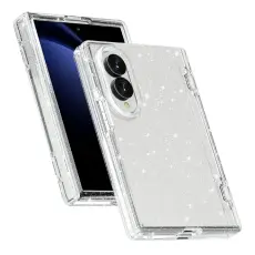 Samsung Galaxy Z Fold 8 Skal Glitter TPU Vit