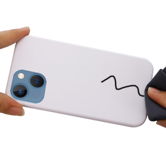 Bild 5, iPhone 13 Skal MagSafe Liquid Silikon Vit