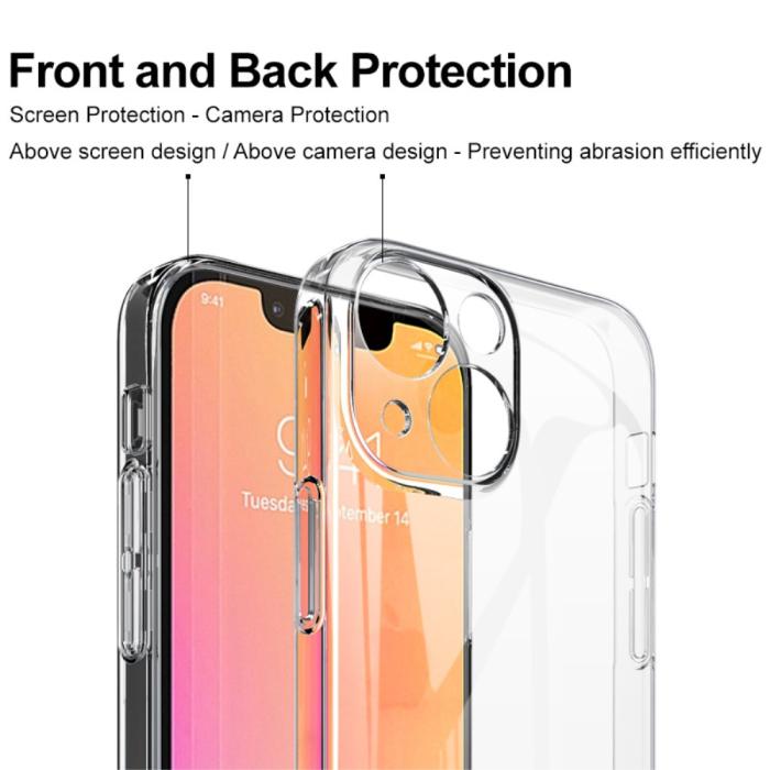 Bild 5, IMAK iPhone 13 Skal Slim Crystal Pro II Transparent