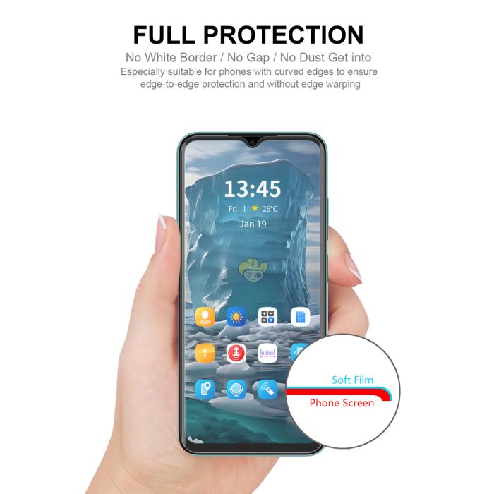 Bild 4, ENKAY Samsung Galaxy A07 Skärmskydd TPU