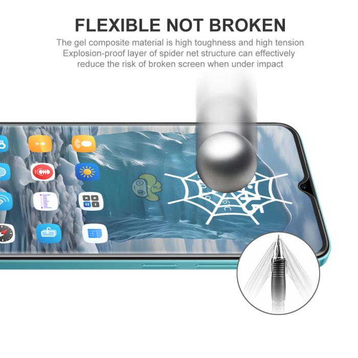 Bild 5, ENKAY Samsung Galaxy A07 Skärmskydd TPU