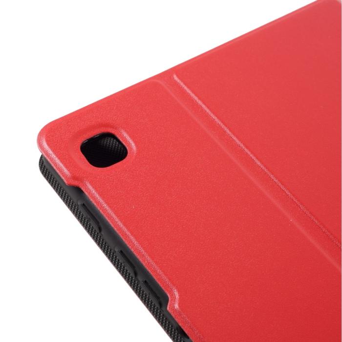 Bild 6, Samsung Galaxy Tab A7 Lite 8.7 Fodral Case Stand Röd